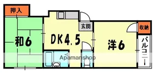 クリアスリー【2階】の間取り
