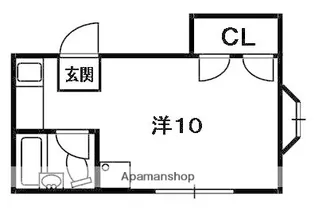 MAYUMIハイツ枚方2番館(中井ハイツ)【2階】の間取り