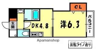 トゥリオ・イン【3階】の間取り