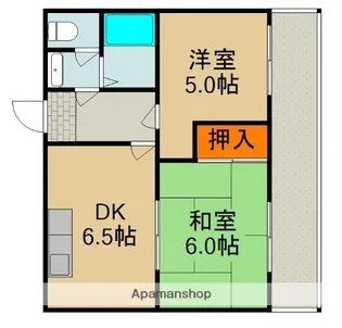 ケイプラザ金田【5階】の間取り