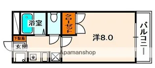 ヴィラいずみ【1階】の間取り