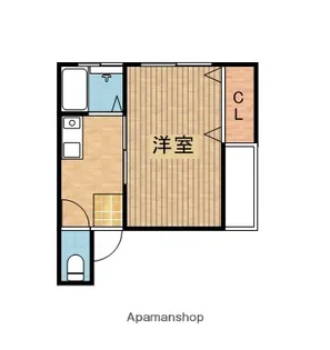 やまさマンション橋波【4階】の間取り