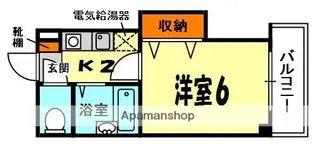 スタジオM【2階】の間取り