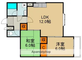 コーポ大東【2階】の間取り