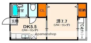 コートアルバ【1階】の間取り