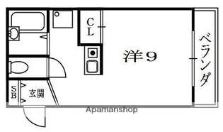 さつき館21【1階】の間取り