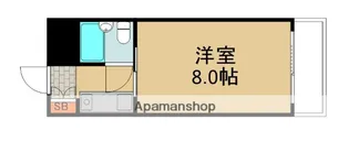 ビアリッツ守口【4階】の間取り