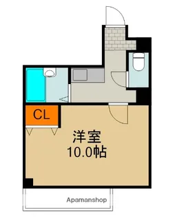コボックス太子橋【2階】の間取り
