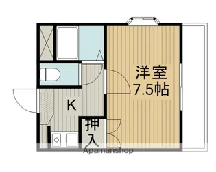 ルパッセURAKAWA【4階】の間取り