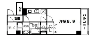 LA VALSE(ラ・ヴァルス)【2階】の間取り