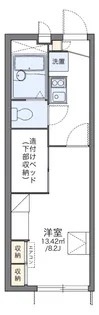 レオパレス津田山手【101号室】の間取り