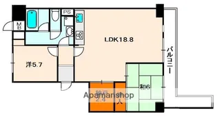 くずはニューハイツ【3階】の間取り