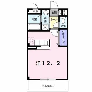 トリオンファーレ【2階】の間取り