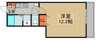 ピ・ラパン【201号室号室】の間取り
