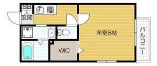 コンフォートⅡ【207号室号室】の間取り