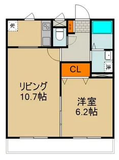 アムール準【2階】の間取り