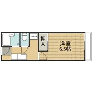 キュービック141【3階】の間取り