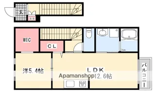 セラフィーメゾン東香里園【2階】の間取り