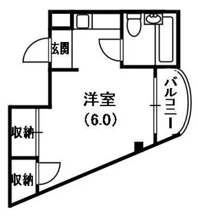 バードヒル大和田【2階】の間取り