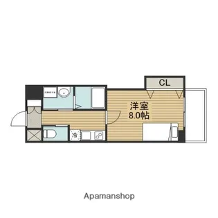 ディーコート(D−COURT)門真駅前【3階】の間取り