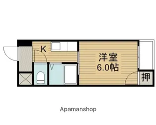 デウミⅠ【4階】の間取り