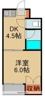 エステートTSUKUI【2階】の間取り