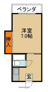谷口マンション【4階】の間取り