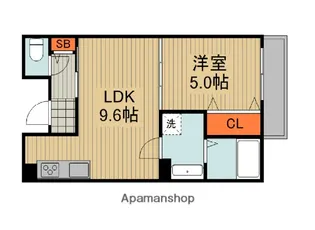クリエオーレ藤田町【3階】の間取り