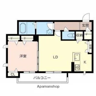 MAISON DE RAFFINE【2階】の間取り