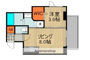 守口プライマリーワン【2階】の間取り