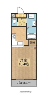 サン守口【4階】の間取り