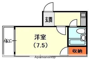 秀和ビル【5階】の間取り