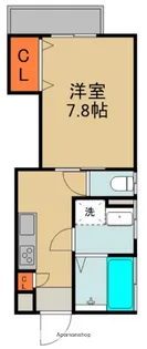 コンフォート菊水通【2階】の間取り