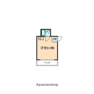 ジョイフル野里【3階】の間取り