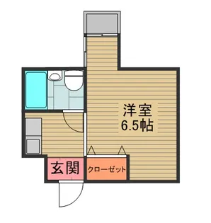 サンクトゥス【403号室号室】の間取り