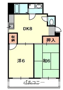 パークサイドHIRO【2階】の間取り