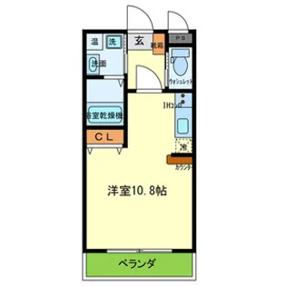 ハイツプランドールⅡ【2階】の間取り