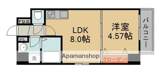 アーリーズ守口【5階】の間取り
