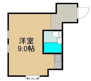 立京弐番館【4階】の間取り