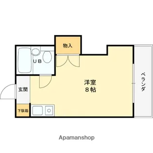 徳広マンション【3階】の間取り