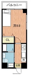 アートプラザ枚方【1階】の間取り