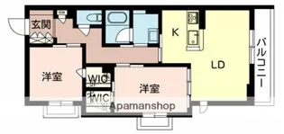 CASA KITANO【2階】の間取り