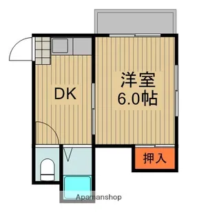 サンシャイン藤田【1階】の間取り