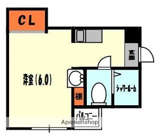 アルブル守口【3階】の間取り