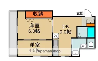 門真レカンⅢ【2階】の間取り