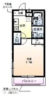 フジパレス滝井元町Ⅰ番館【1階】の間取り
