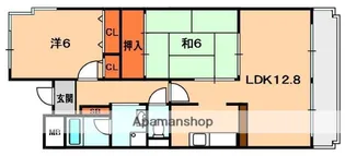 ラ・リヴィエール古川橋【3階】の間取り