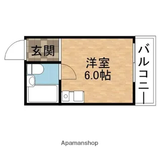 大谷グリーンハイツ【2階】の間取り