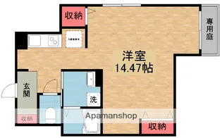 大阪府交野市星田4丁目【アパート】の間取り