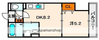 大阪府枚方市藤阪元町3丁目【アパート】の間取り
